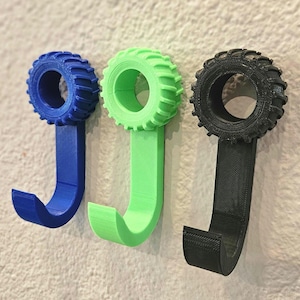 Monster Truck or Car Tire Wall Hook