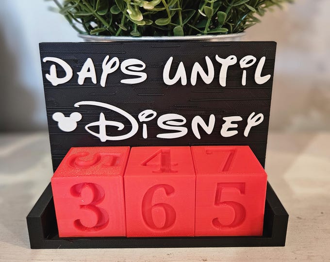 Disney Countdown Blocks - Etsy
