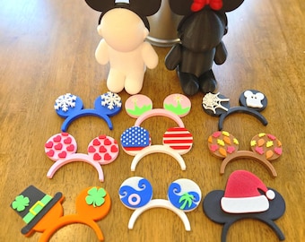 Disney Desk Buddy Office decor with 11 interchangeable ears