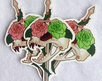 Skull & Sword Sticker