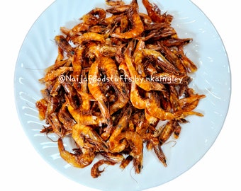 Giant Dried/Smoked Wild Caught Red Shrimps Nigerian Oporo (Naija Foodstuffs African Groceries)