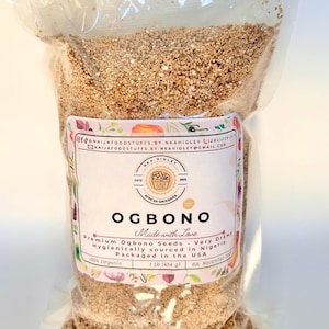 Pure Nigerian Ogbono/All-Natural Seeds/Very Drawy/Non-GMO Organic Premium Seeds (Naija Foodstuffs African Foods)/Guaranteed as pictured