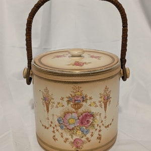 Antik Devon Ware Fieldings Stoke On Trent Blushware kexfatmönster Rd 653216 Vår