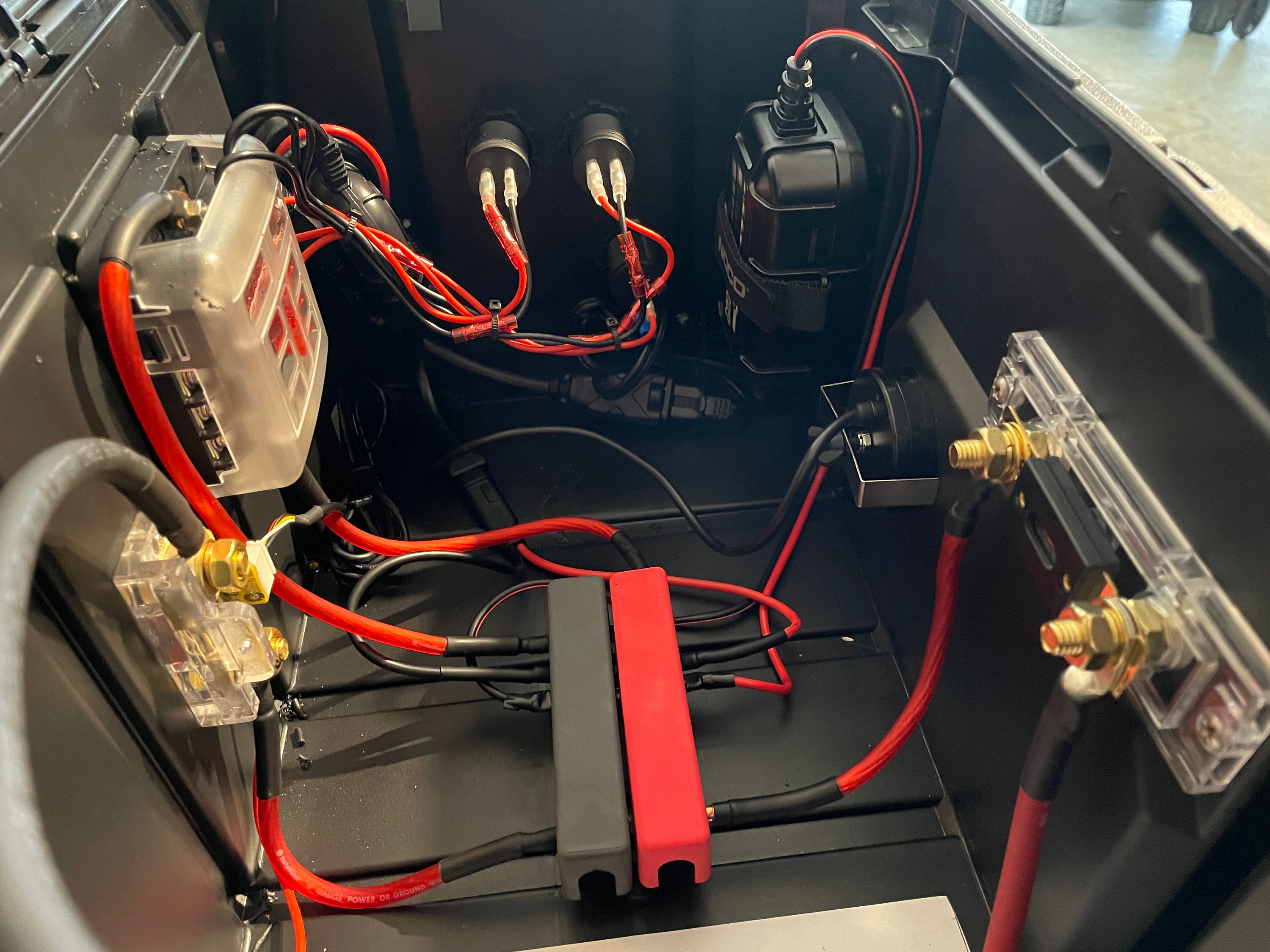 DIY Solar Generator Battery Box Kit All Parts Needed to Assemble Your Own Power Box Overlanding