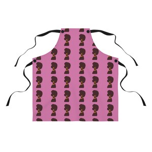 Afrocentric Kitchen Apron | Black Girl Magic Apron | Bold, Stylish Cooking Apron for BBQs, Baking & More