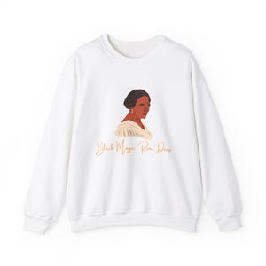 Black Magic Runs Deep Crewneck Sweatshirt | Unisex Heavy Blend | Empowerment Apparel