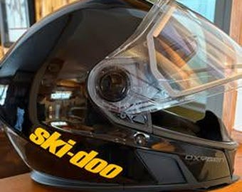 Calcomanías Ski-Doo para casco, juego de 2, COLOR A ELEGIR, vinilo