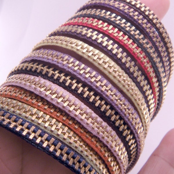 PULSERA CON CIERRE Y CERROJO Zippity Doo Dah DE 7 PULGADAS DE LATON.