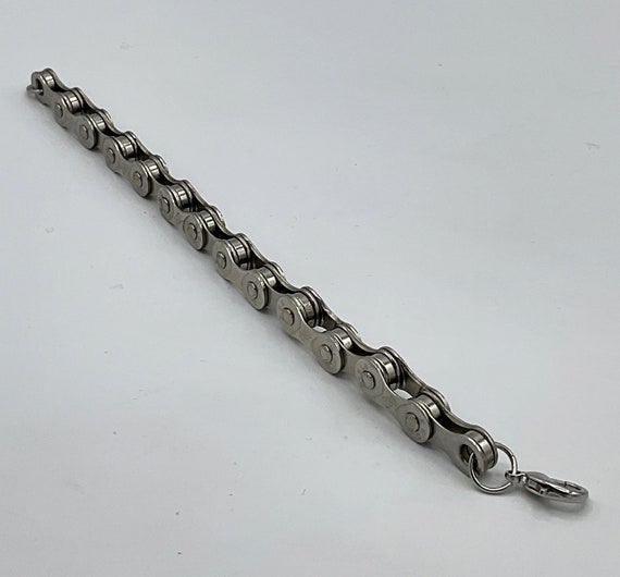 Chain Reaction Recycled Bicycle Bike Chain Bracelet Punk Chain Reaction Recycled Bicycle Bike Chain Bracelet Punk