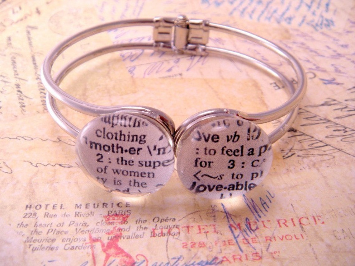 YOU CHOOSE 2 WORDS Glass Marble Dictionary Definition Word Etsy