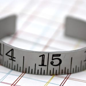 Metal Ruler Cuff image 1