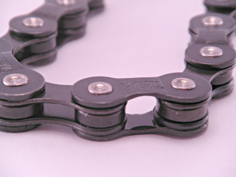Chain Reaction Recycled Bicycle Bike Chain Bracelet Punk Etsy