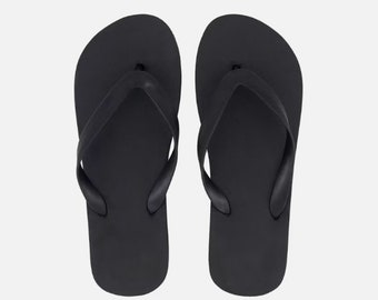 Men's Basic Top Thongs Casual Flip Flops Sandals Soft Everyday Thongs