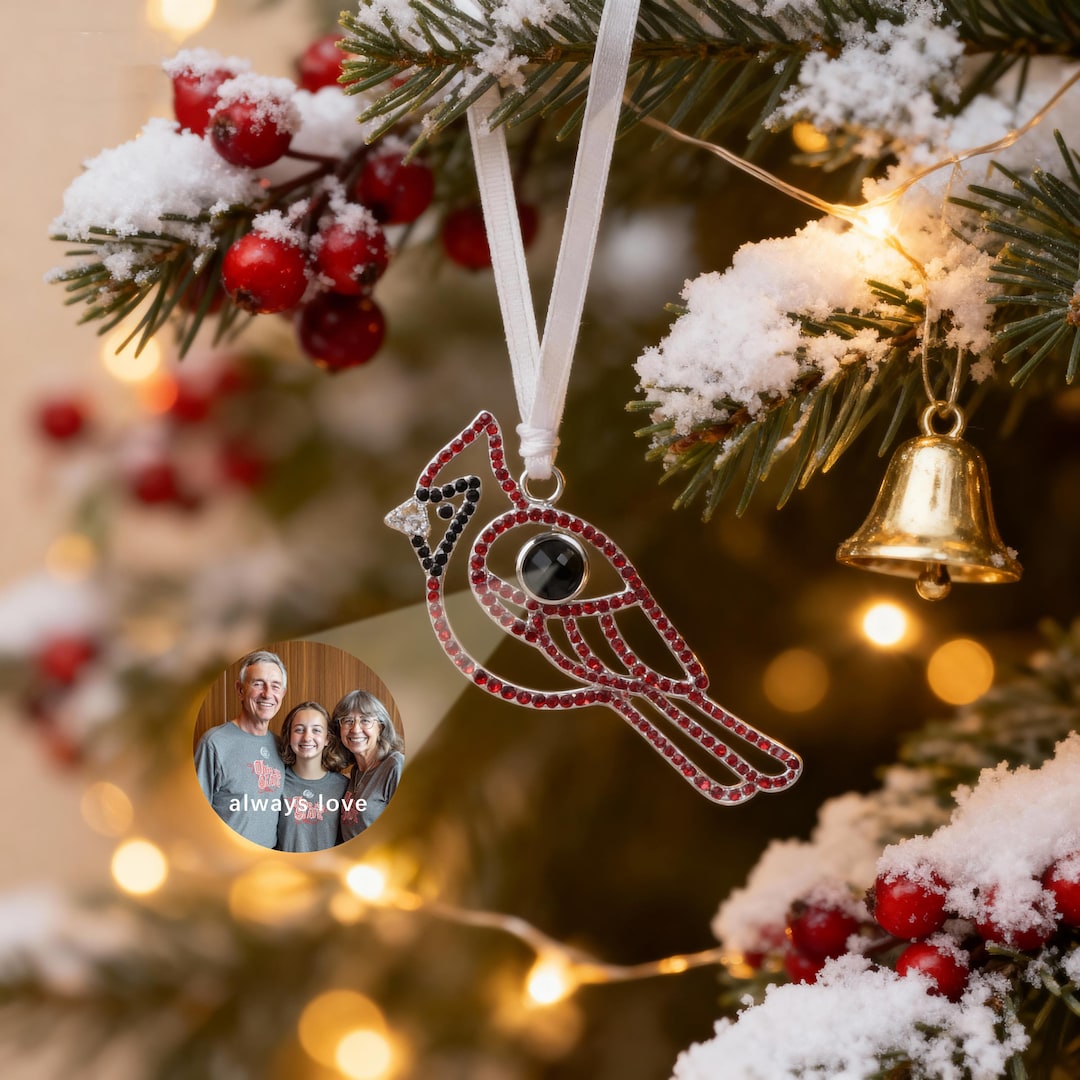 Cardinal Memorial Gift for Loss of Mother, Car Charm Rearview Mirror ...