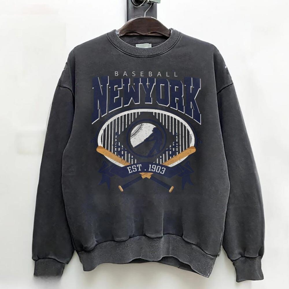 New York Yanke Vintage Baseball Shirt, New York Retro 90S Shirt, New York Baseball Game Day Shirt Bespoketshirt