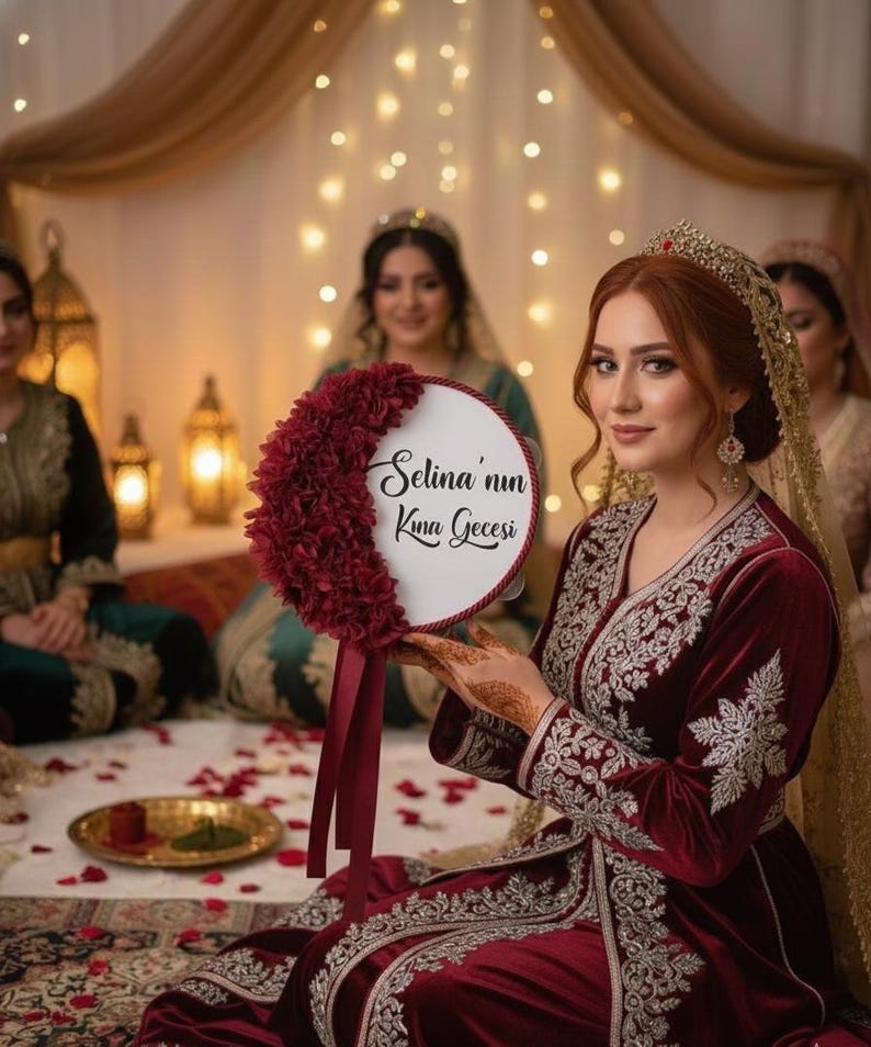gelin tefi henna bride tamborin