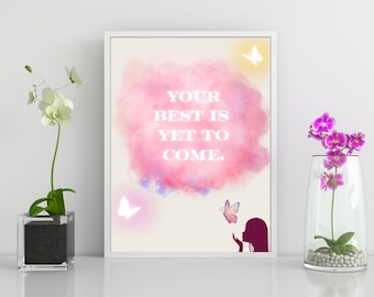 Words of affirmation, Template, Motivation, Positive Wall Art, Uplifting Wall Art, Meaningful Wall Art, positive affirmational, Customizable