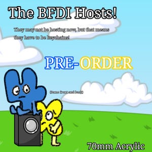 BFDI Hosts Keychain (PRE-ORDER)