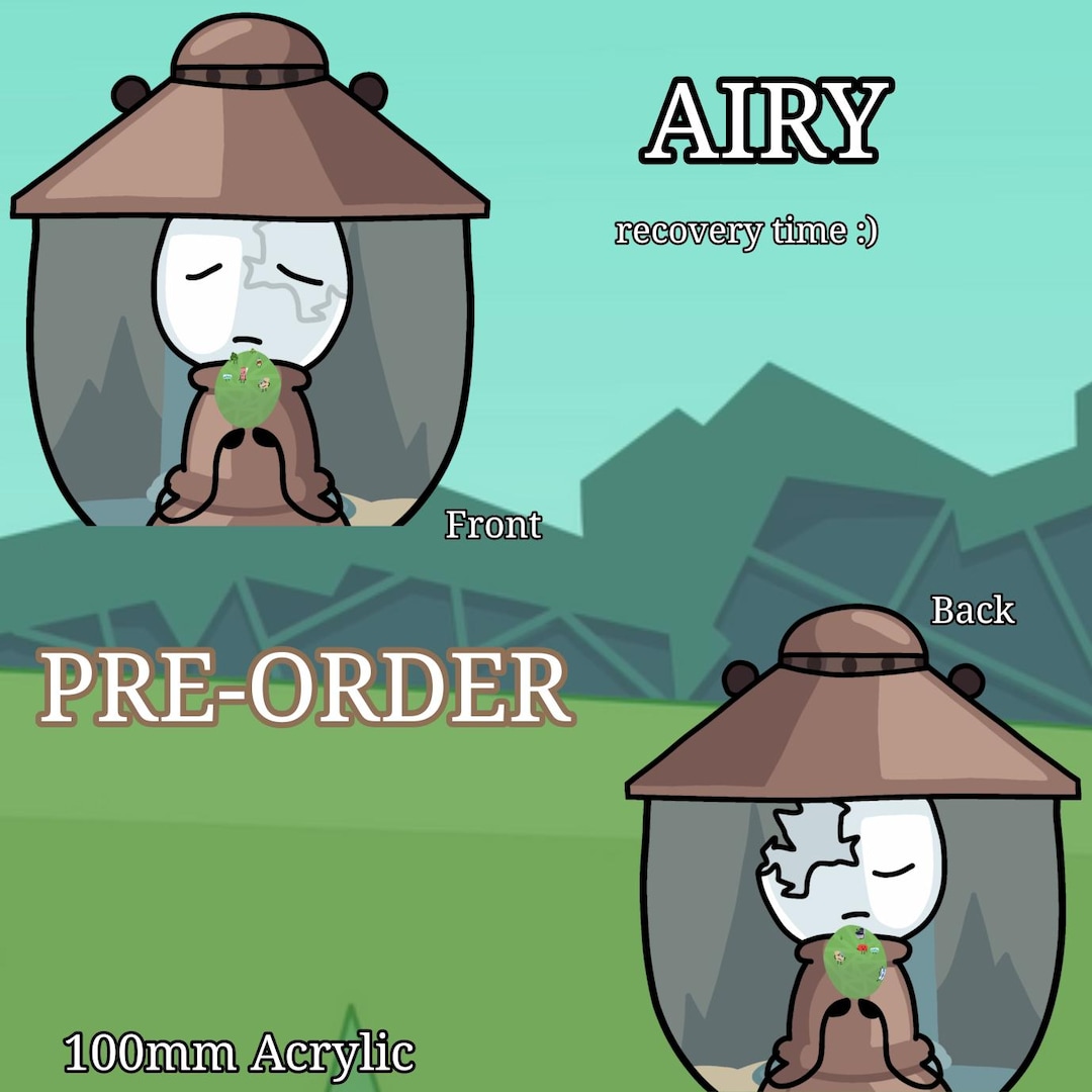 Airy Keychain HJFONE (PRE-ORDER) - Etsy