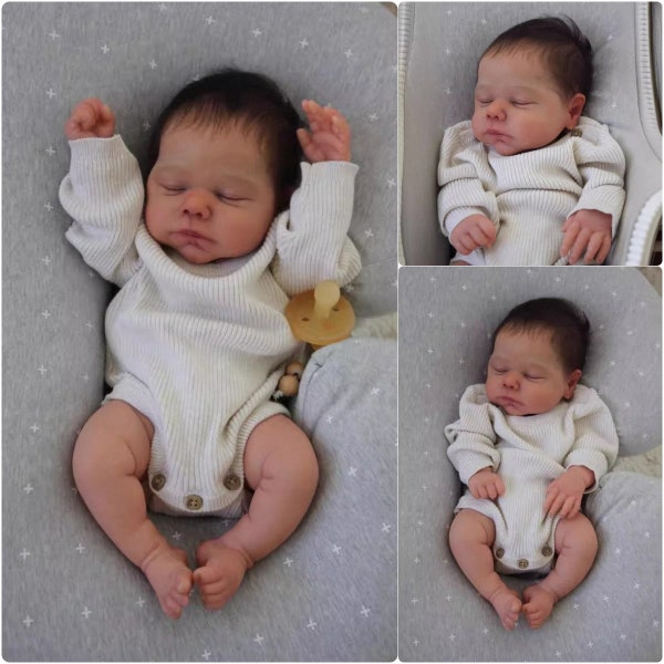 50CM Reborn Dolls Boy Realistic Newborn Baby Doll with Soft Body Lifelike Baby Dolls That Look Real Birthday Gifts Toys