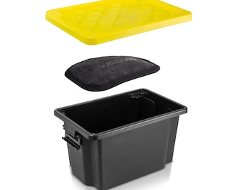 Stash9 Mini Tabletop Tote Herb Storage Smell Proof Container Bins