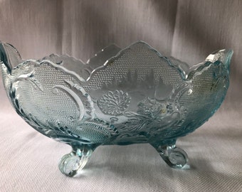 Jeanette Glass Lombardi Footed Bowl