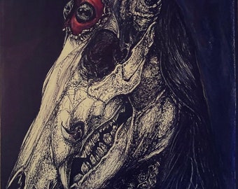 A garantí” - Dipinto originale