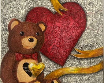 VALENTINE pt 2 - Dipinto originale