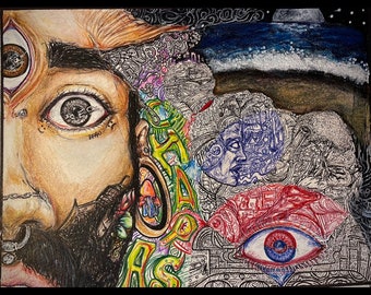 CHAPAS - Dipinto originale