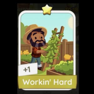 Workin&#39; Hard with 1 Star - Digital Sticker
