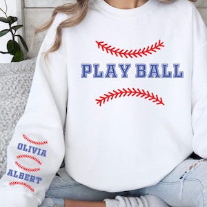Custom Name Baseball T-Shirt: Personalized Sport Mom Shirt