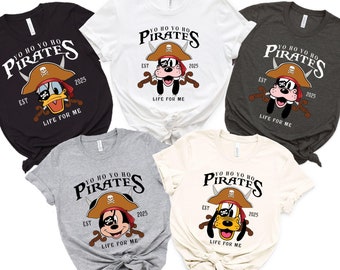 Disney Pirates of Caribbean Shirt or Sweatshirt, Custom Disney Pirates Family Shirts, Pirate Hoodie, Pirate's Life, Disney Cruise Sweatshirt