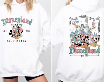 Disneyland Est. 1955 Sweatshirt or Shirt, Disneyland Sweatshirt, Mickey And Friends Hoodie, Disney Trip Tee, Disneyland California Sweater