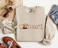 Highland Cow Sweatshirt: Western Farmer Gift