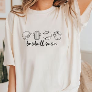 Baseball Season Shirt: Game Day Tee, Gift for Mom