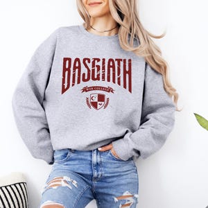 Basgiath War College Sweatshirt, Fourth Wing Shirt, Dragon Rider Sweatshirt, Bookish Hoodie, Empyrean Series, Fourth Wing Shirt