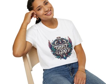 Verhul jezelf in zijn liefde: Goddelijk shirt NUMMER 9 Unisex Softstyle T-shirt
