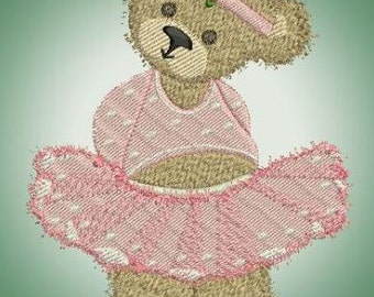 Bears 2 Embroidery Designs
