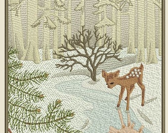 Deer Scene Set