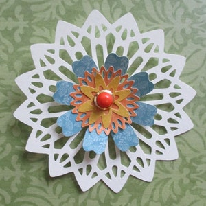 Lace Doily Flower