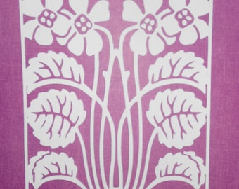 Lace Flower Cut Out svg cricut file