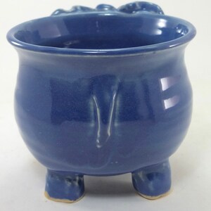 standing elephant mug in medium blue image 4