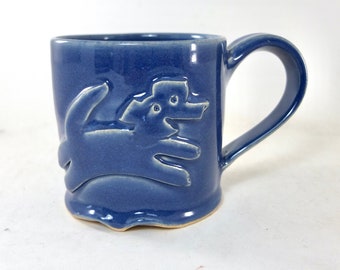 blue doggy mug!