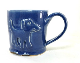 blue dog cup