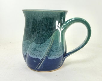 groovy, slanted mug