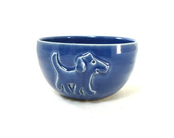 blue dog bowl