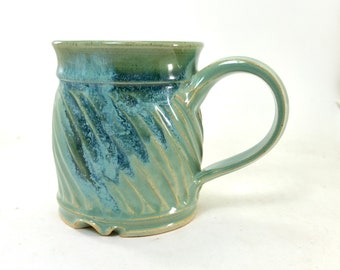 groovy green mug