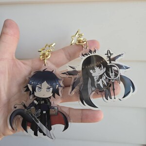 Arknights acrylic keychains