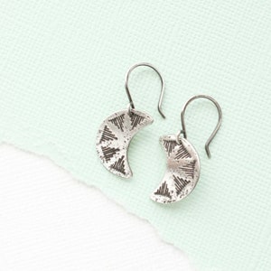 Pakal Moon Earrings