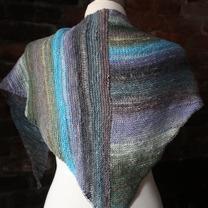 Knitting Pattern for Chaya Shawl and Shawlette
